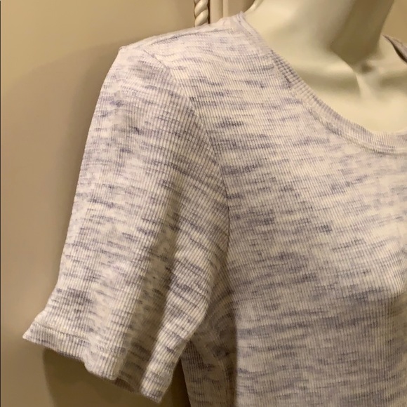 Theory ribbed Short Sleeve Dress Sz Medium - Picture 5 of 7